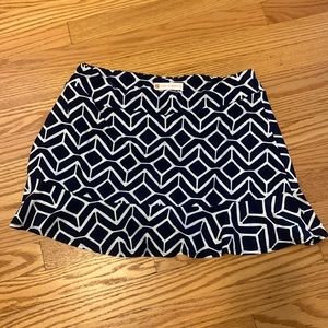 Jude Connally navy/white skort size Large